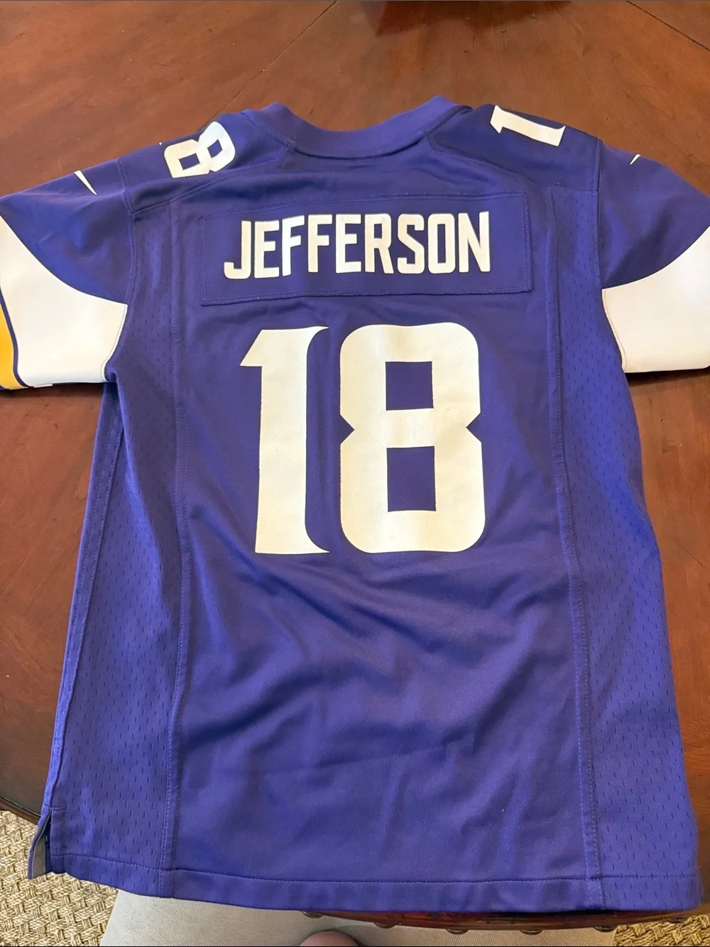 Nike Minnesota Vikings #18 Jefferson Youth Jersey
